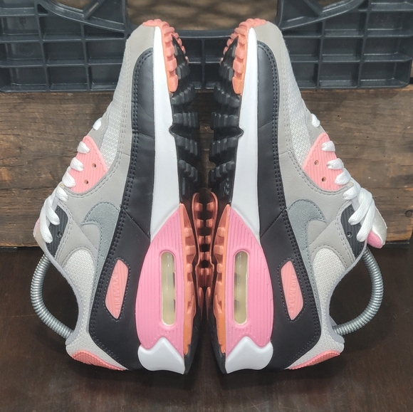 Nike Air Max 90 " Rose Pink" (Wmns true 8) Really Good Cond! - Picture 4 of 10